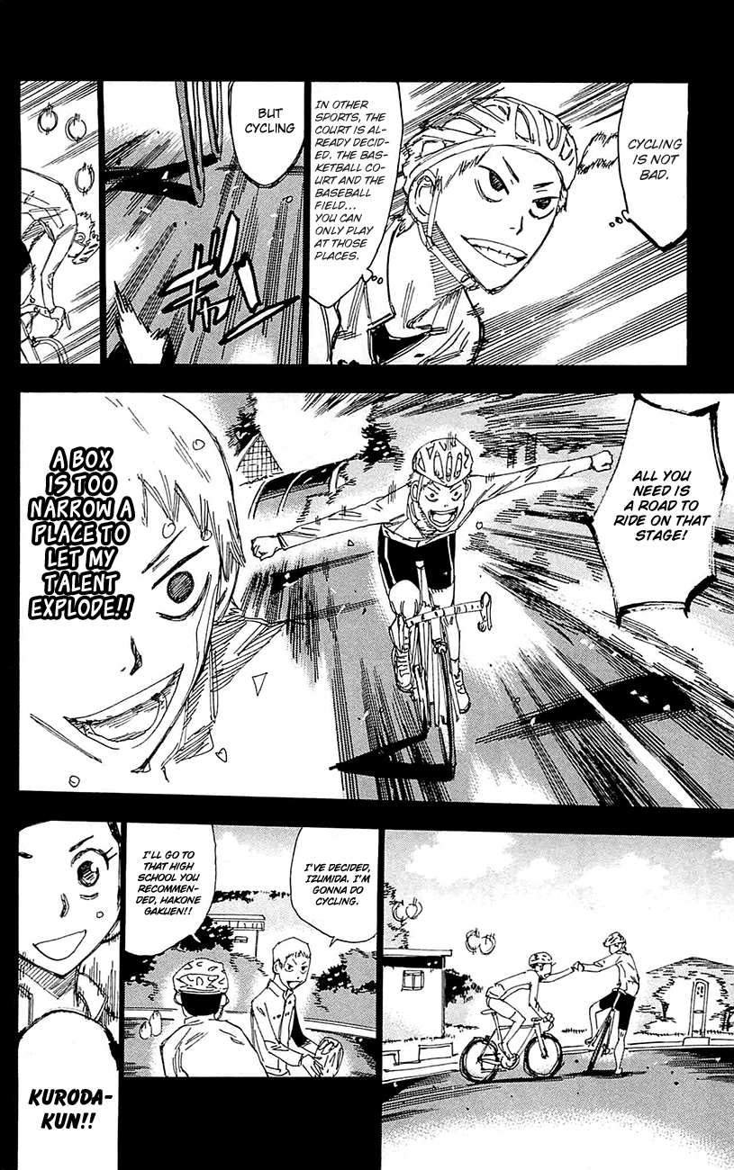 Yowamushi Pedal chapter 260 page 7