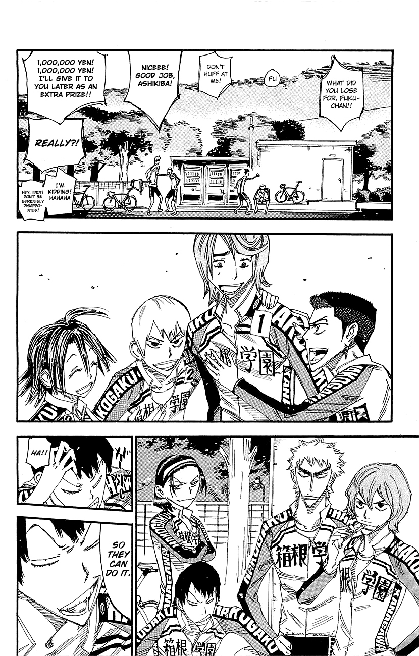 Yowamushi Pedal chapter 261 page 15