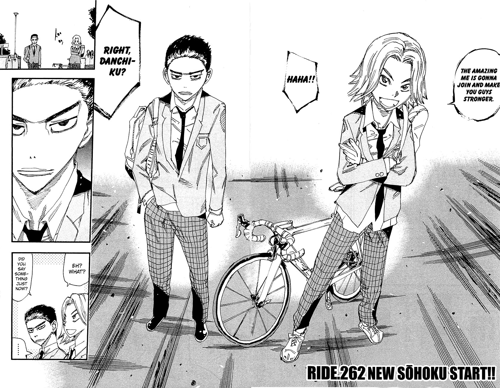 Yowamushi Pedal chapter 262 page 2