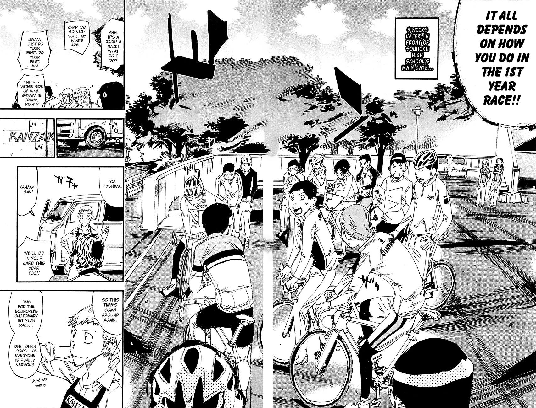 Yowamushi Pedal chapter 263 page 17