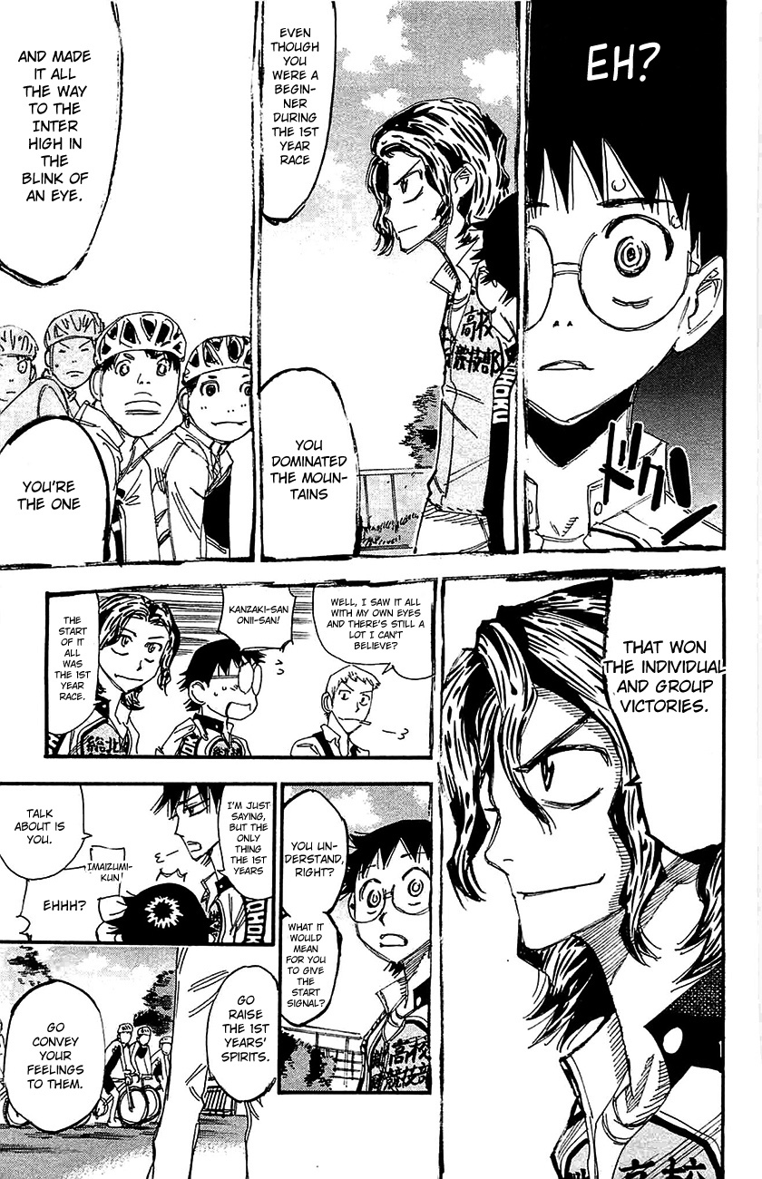 Yowamushi Pedal chapter 264 page 14