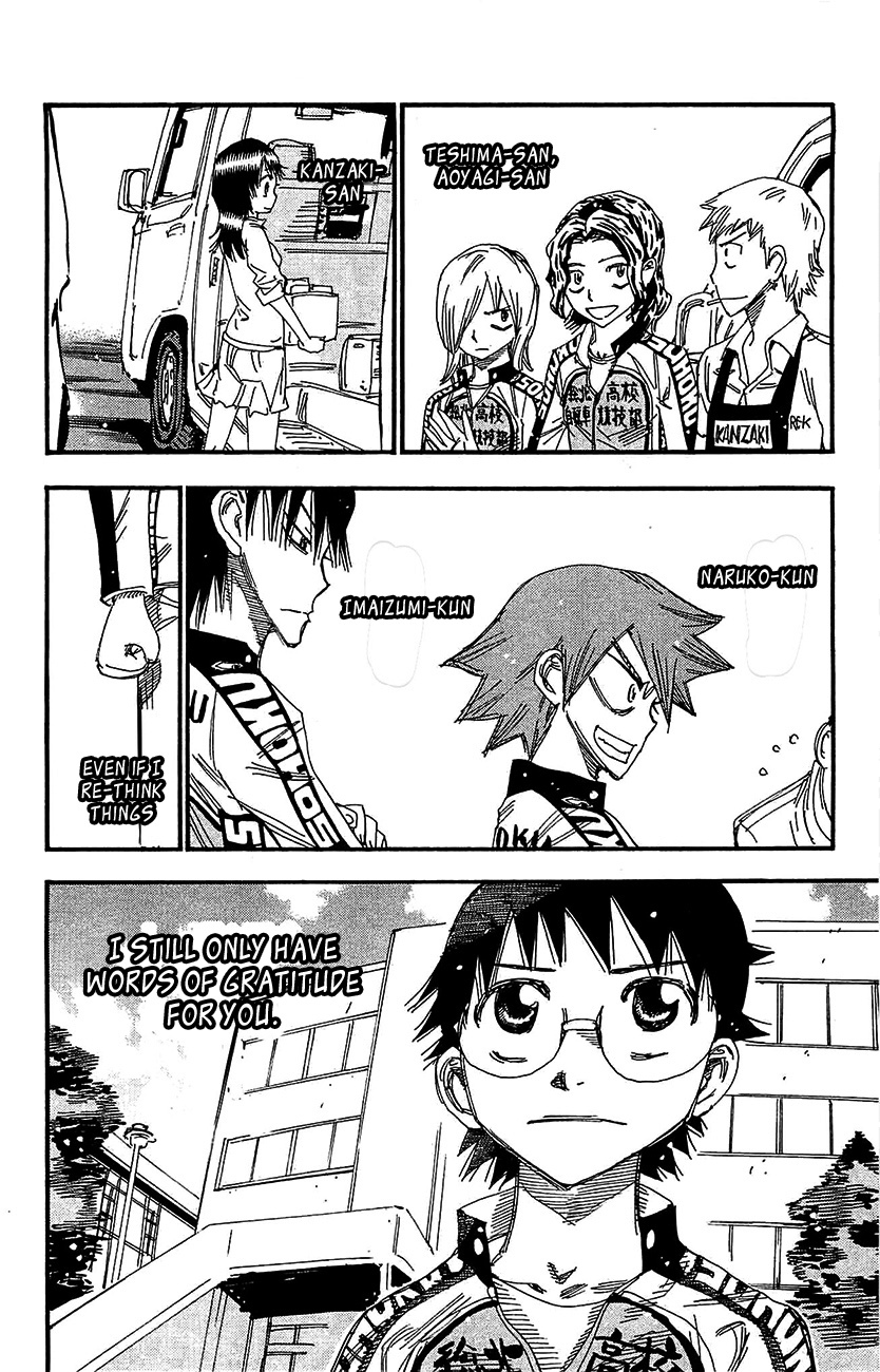 Yowamushi Pedal chapter 264 page 3