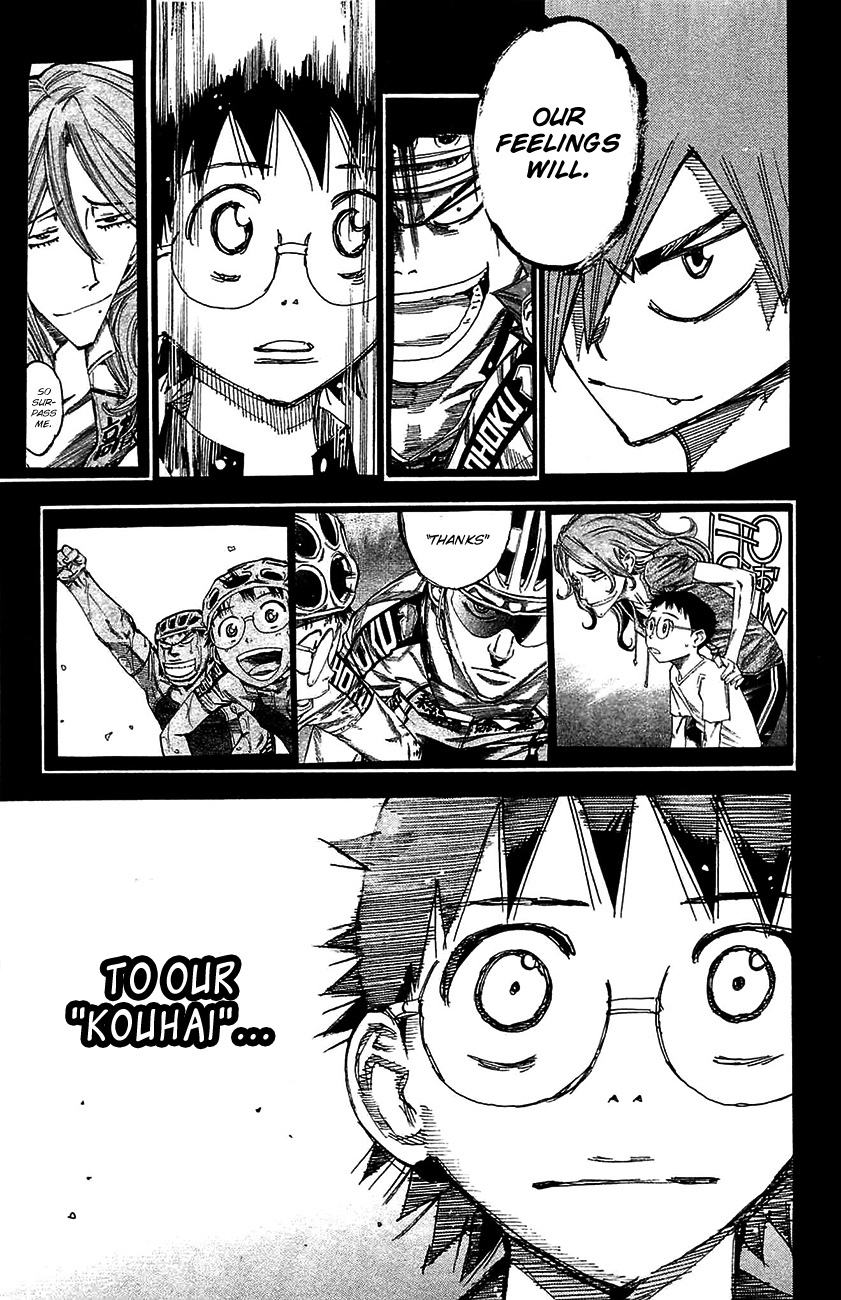 Yowamushi Pedal chapter 264 page 8