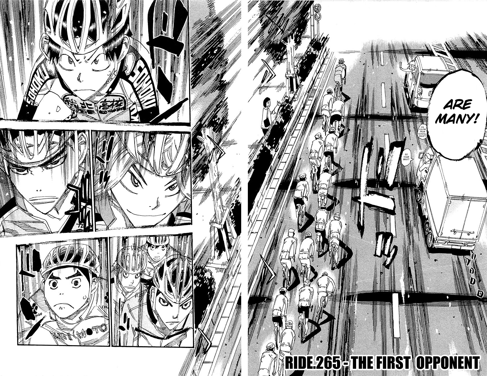 Yowamushi Pedal chapter 265 page 4