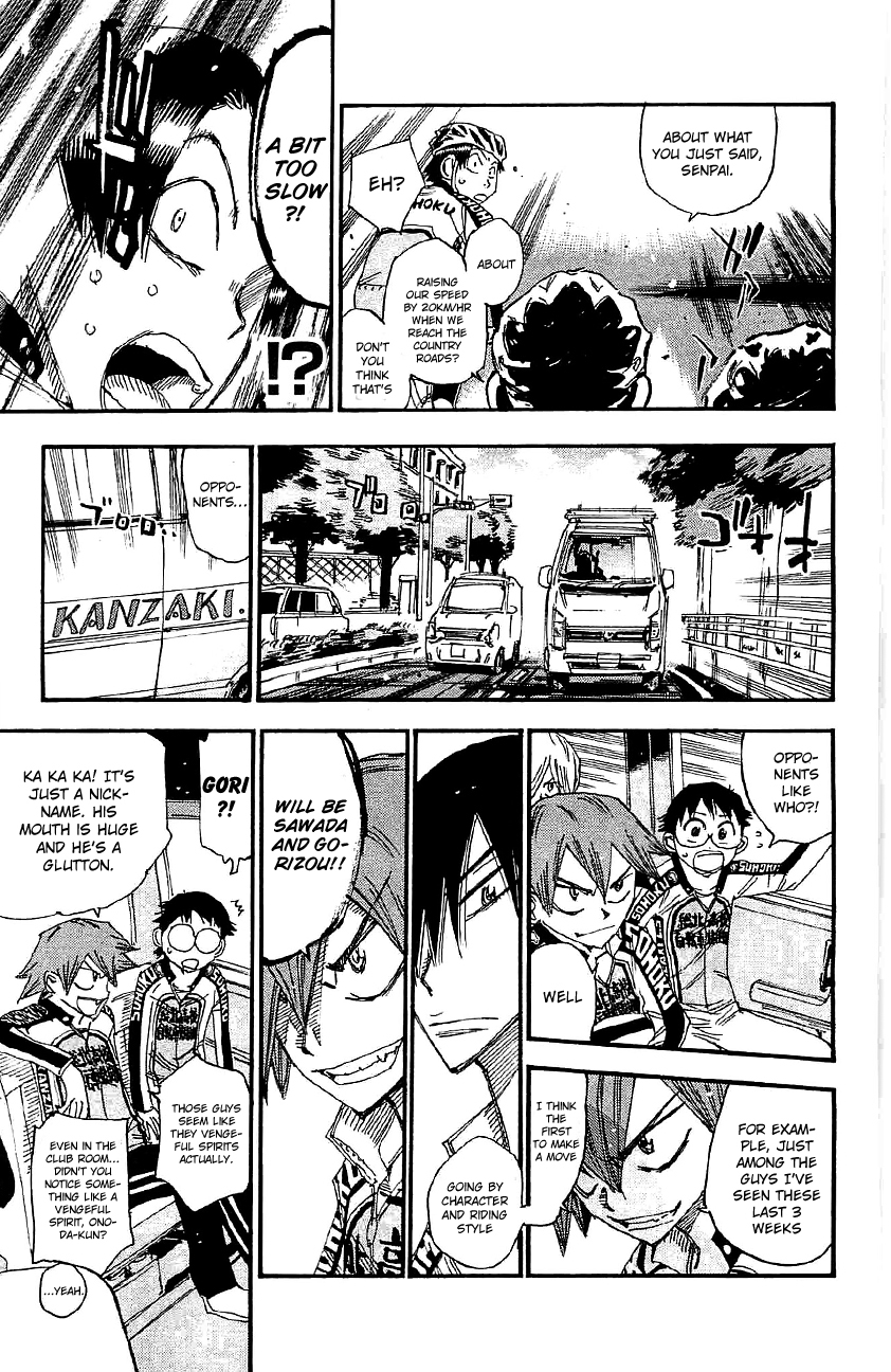 Yowamushi Pedal chapter 265 page 8