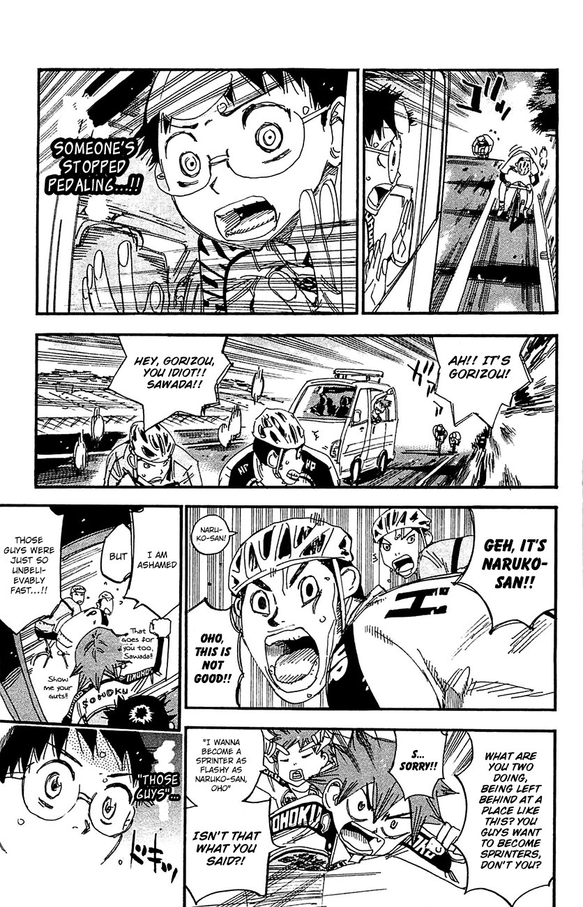 Yowamushi Pedal chapter 266 page 4