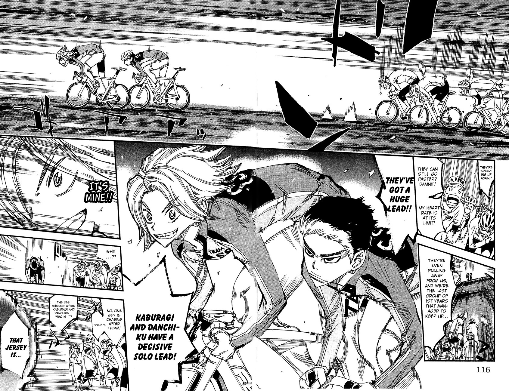 Yowamushi Pedal chapter 266 page 8