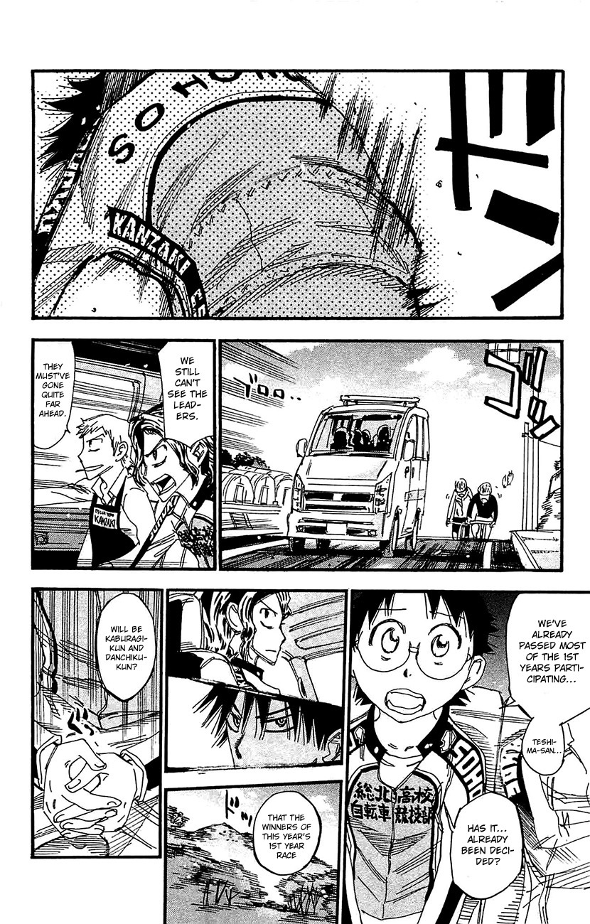 Yowamushi Pedal chapter 266 page 9