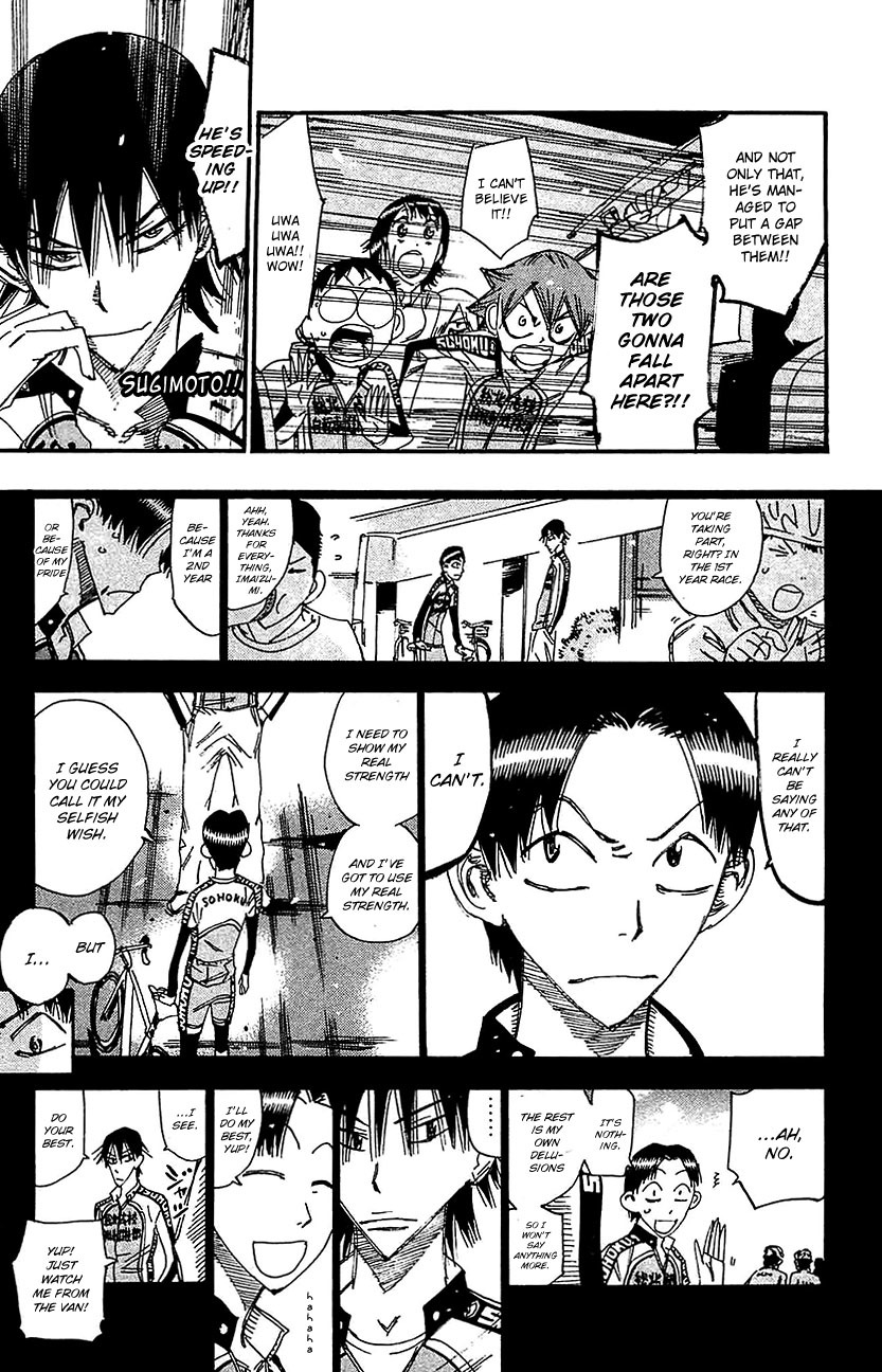 Yowamushi Pedal chapter 267 page 9