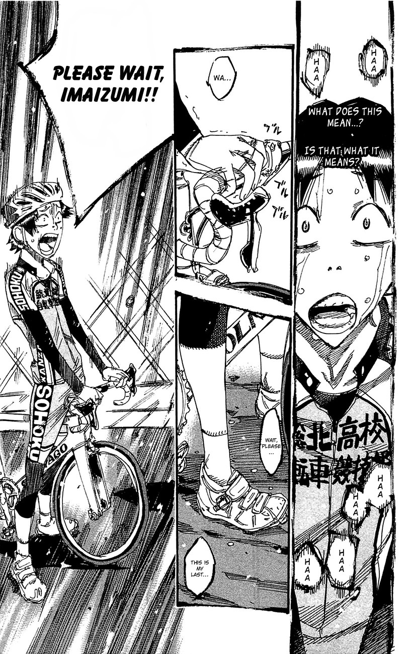 Yowamushi Pedal chapter 268 page 16