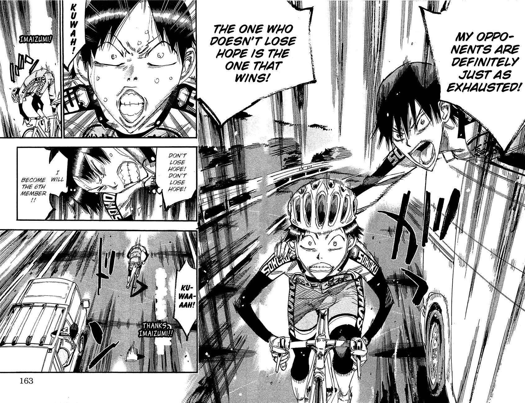 Yowamushi Pedal chapter 268 page 6