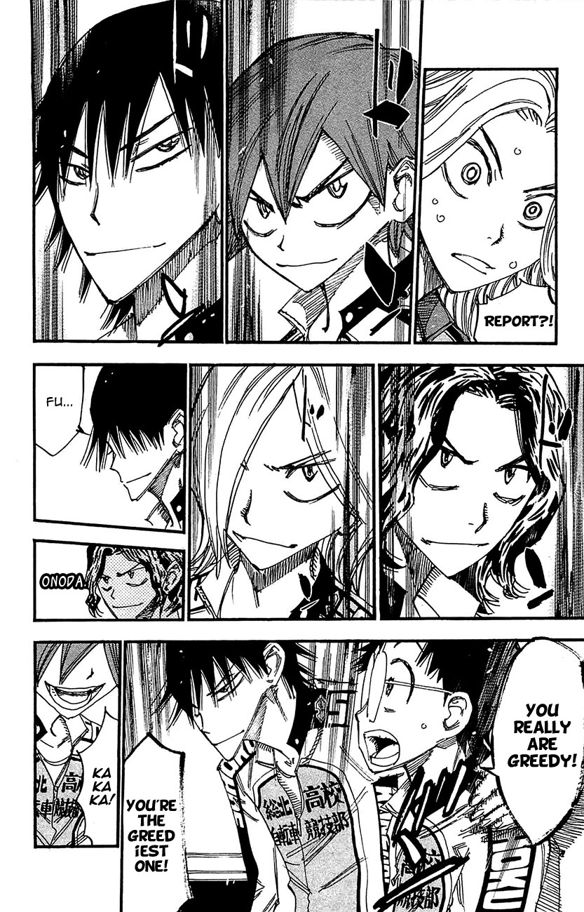 Yowamushi Pedal chapter 269 page 15