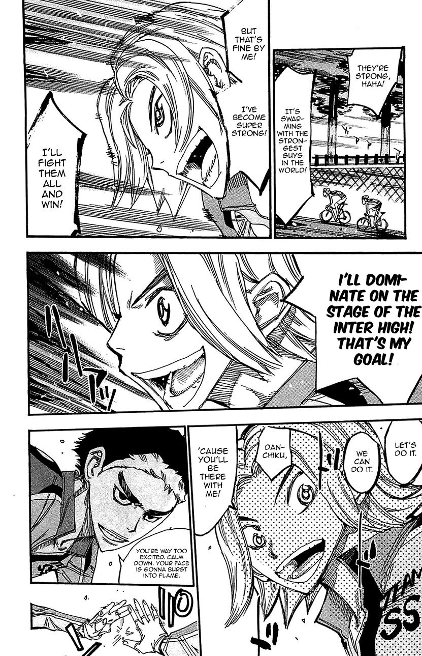 Yowamushi Pedal chapter 269 page 8