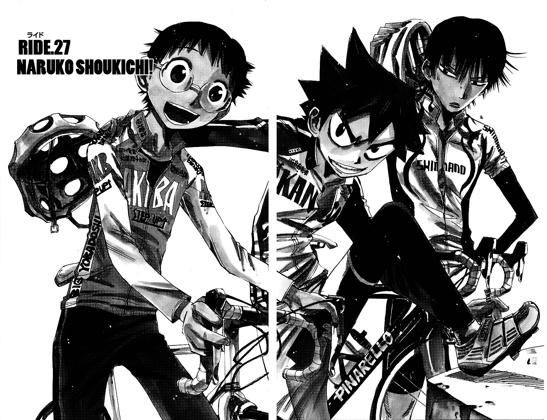 Yowamushi Pedal chapter 27 page 2