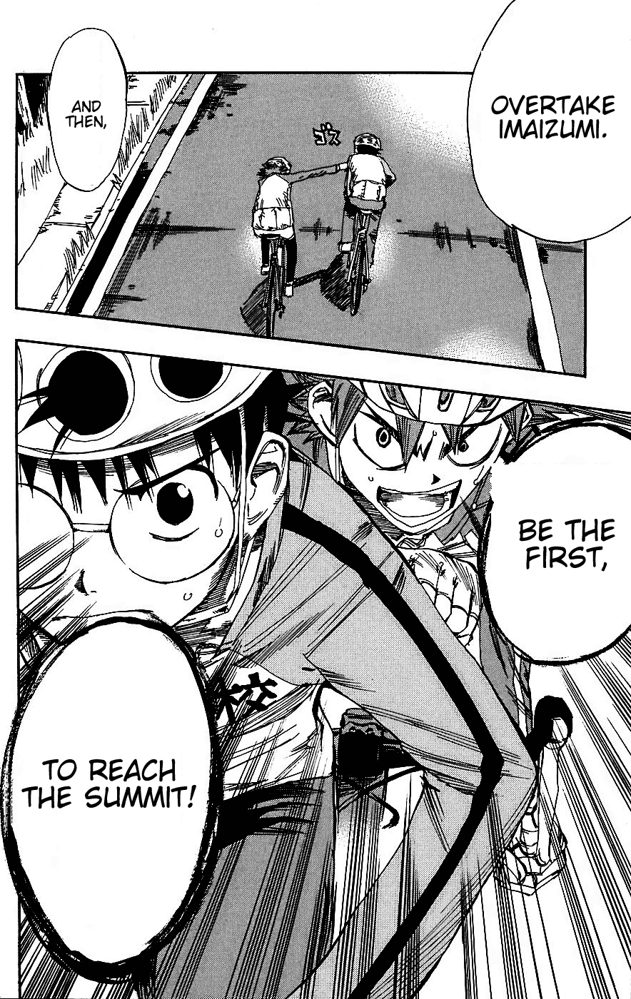 Yowamushi Pedal chapter 27 page 21