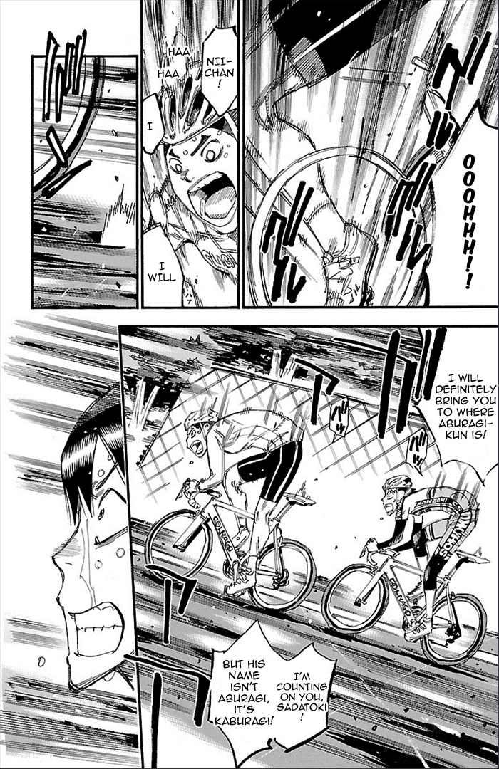 Yowamushi Pedal chapter 270 page 10