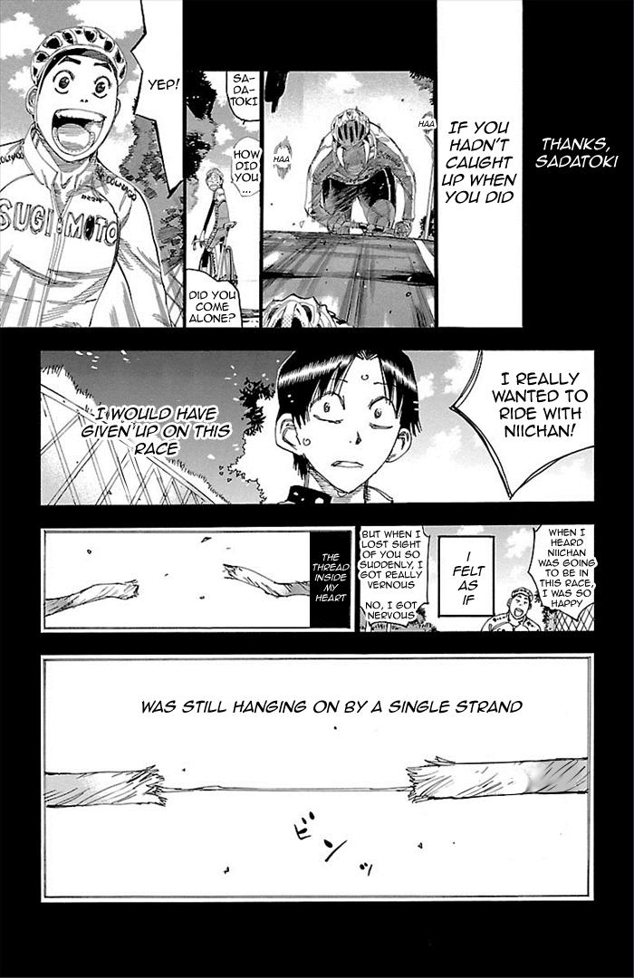 Yowamushi Pedal chapter 270 page 11