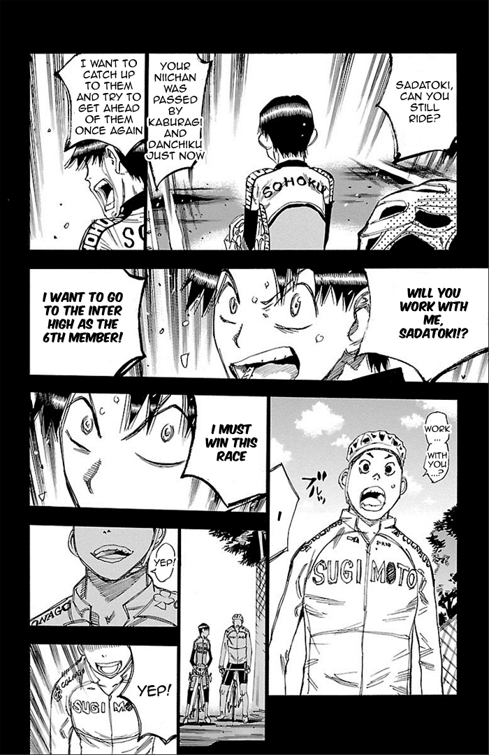 Yowamushi Pedal chapter 270 page 12