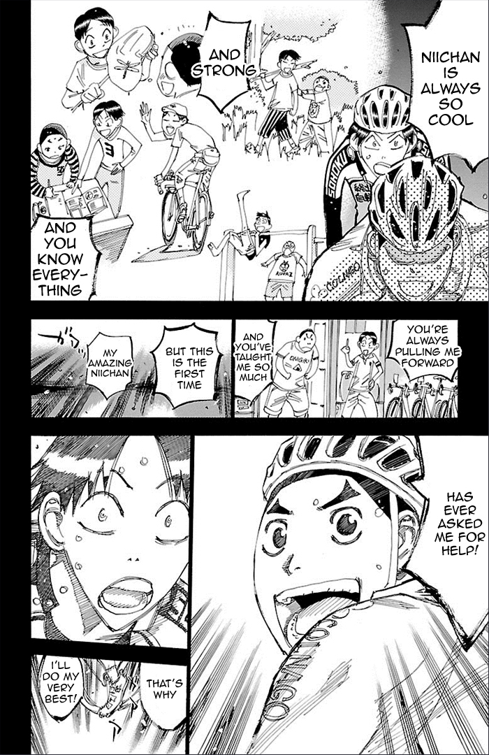 Yowamushi Pedal chapter 270 page 14