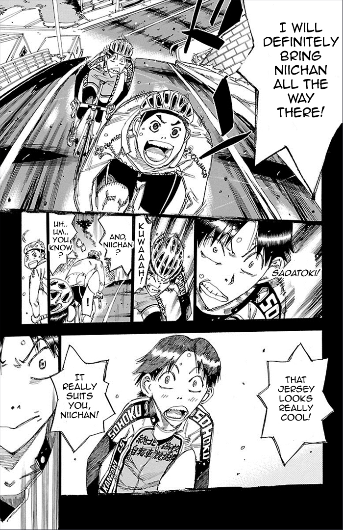 Yowamushi Pedal chapter 270 page 15