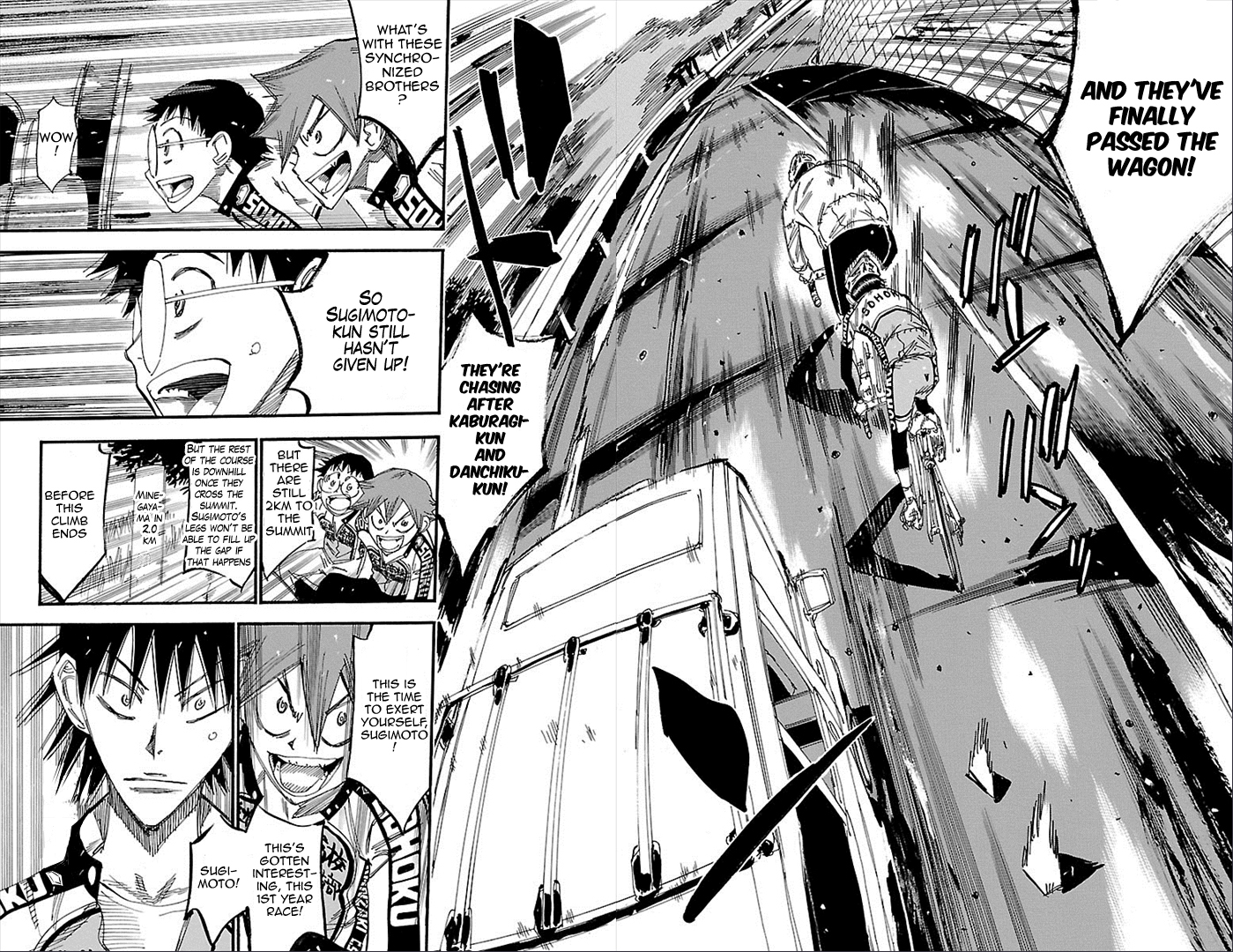 Yowamushi Pedal chapter 270 page 7