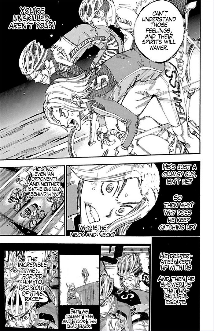 Yowamushi Pedal chapter 271 page 13