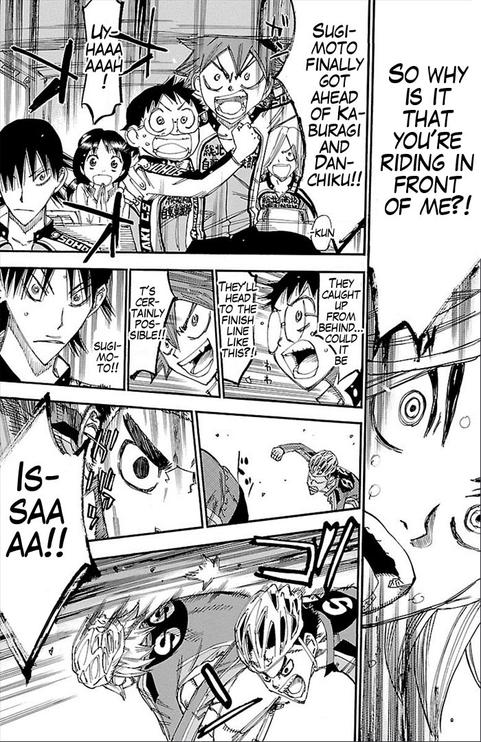 Yowamushi Pedal chapter 271 page 15