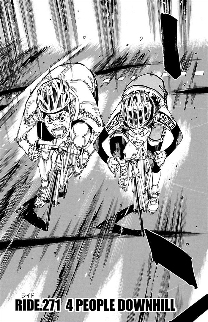 Yowamushi Pedal chapter 271 page 3