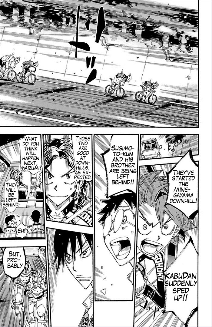 Yowamushi Pedal chapter 271 page 9