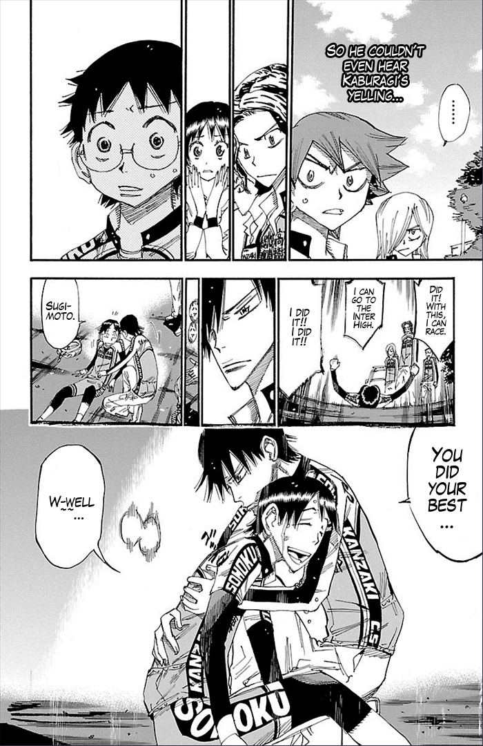 Yowamushi Pedal chapter 272 page 17