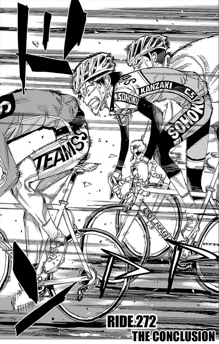 Yowamushi Pedal chapter 272 page 19