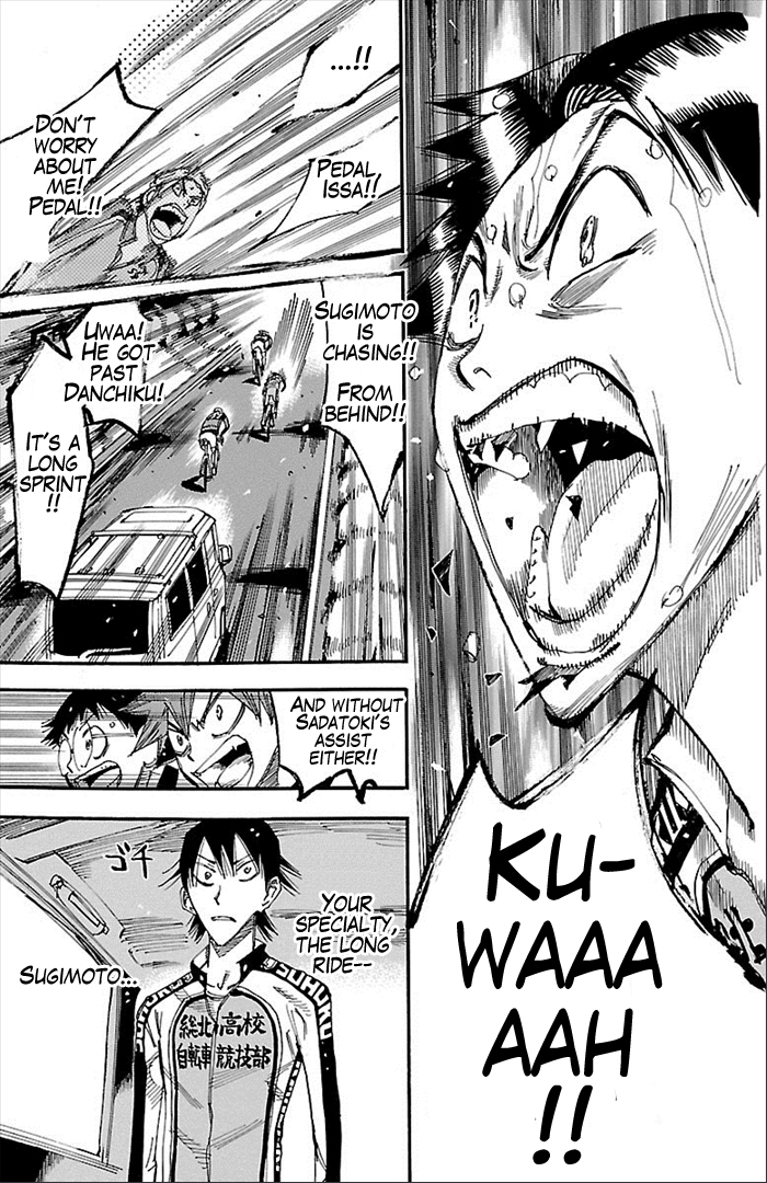 Yowamushi Pedal chapter 272 page 25