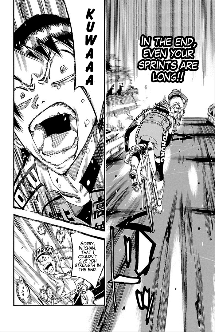 Yowamushi Pedal chapter 272 page 9