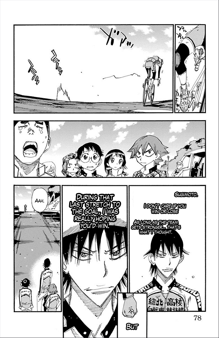 Yowamushi Pedal chapter 273 page 11