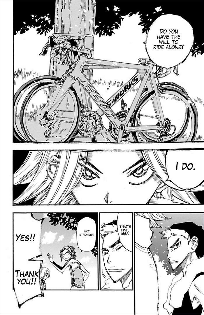 Yowamushi Pedal chapter 273 page 16