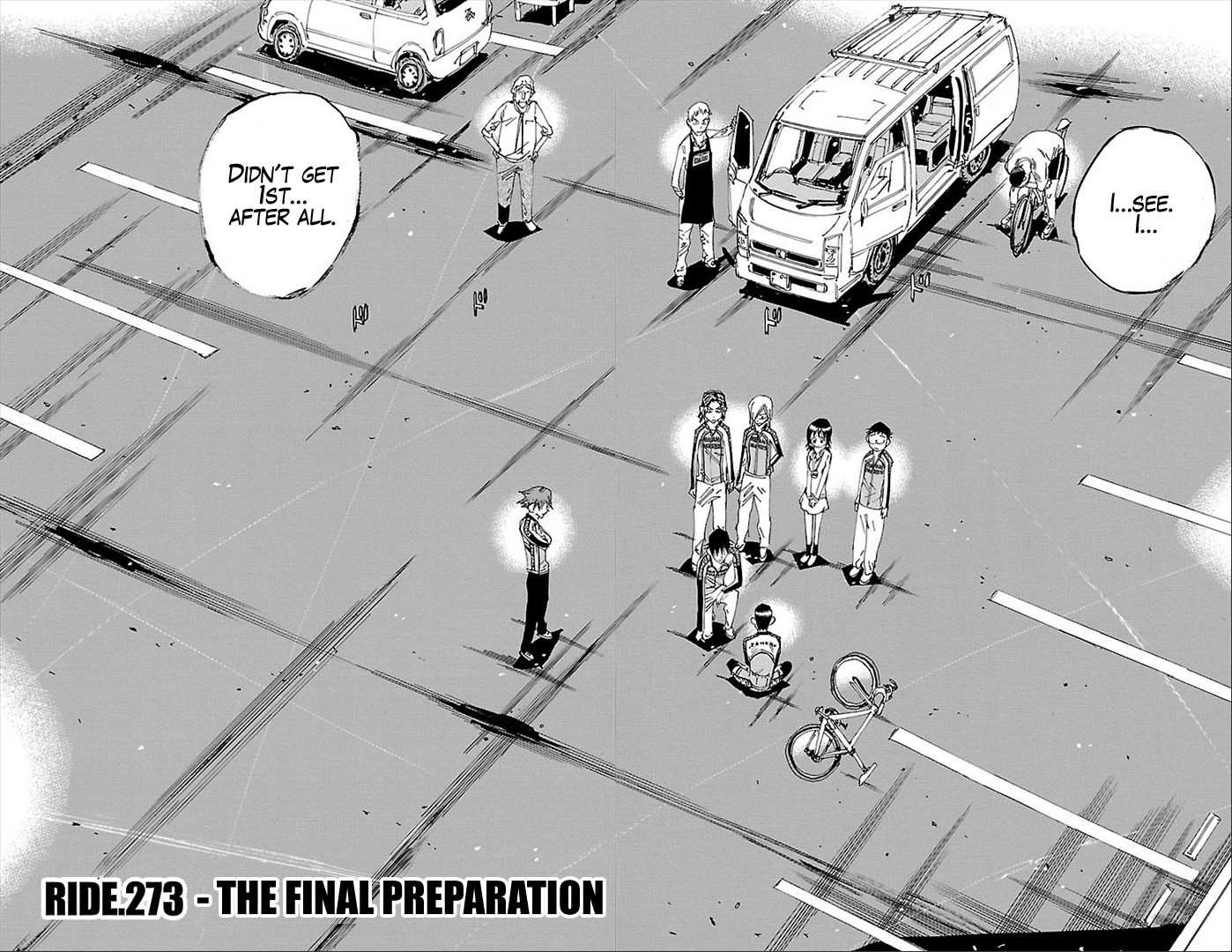 Yowamushi Pedal chapter 273 page 4