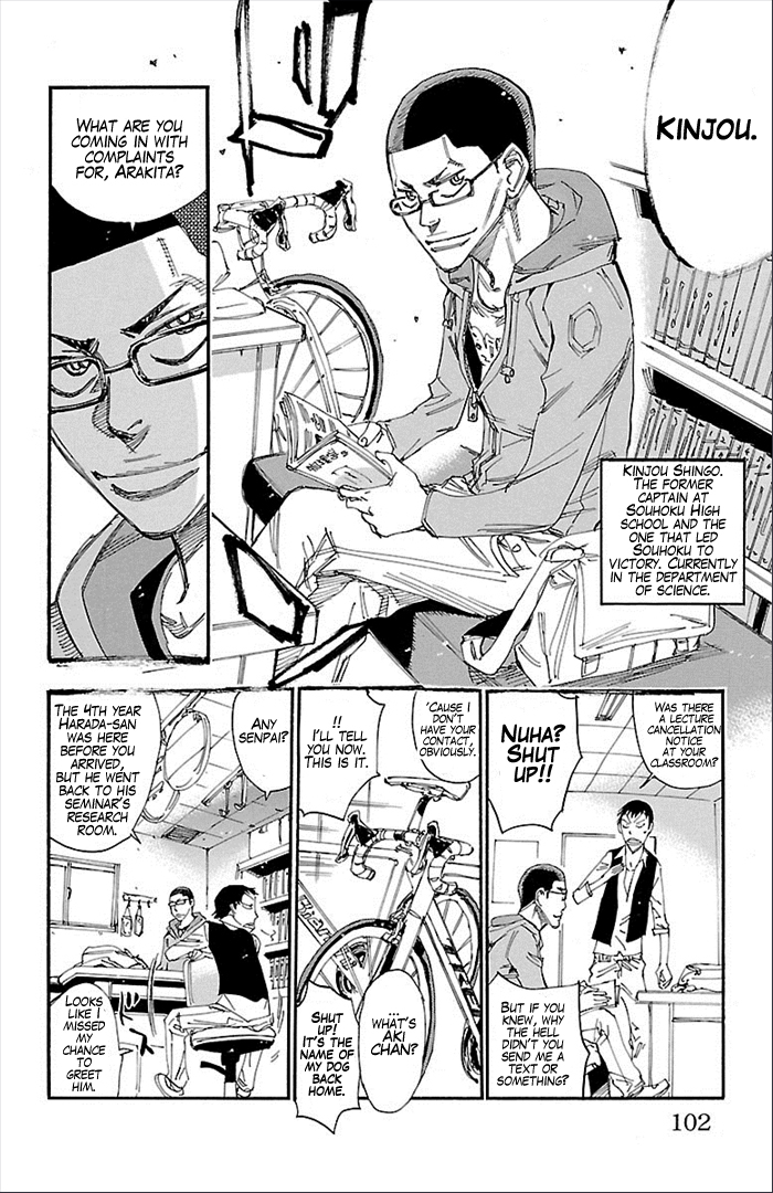 Yowamushi Pedal chapter 274 page 15