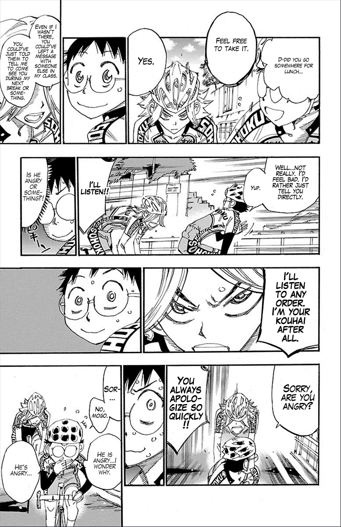 Yowamushi Pedal chapter 274 page 22