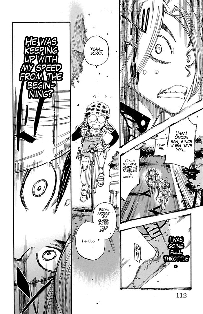 Yowamushi Pedal chapter 274 page 25