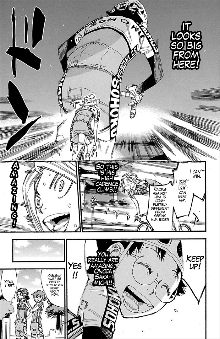 Yowamushi Pedal chapter 274 page 29