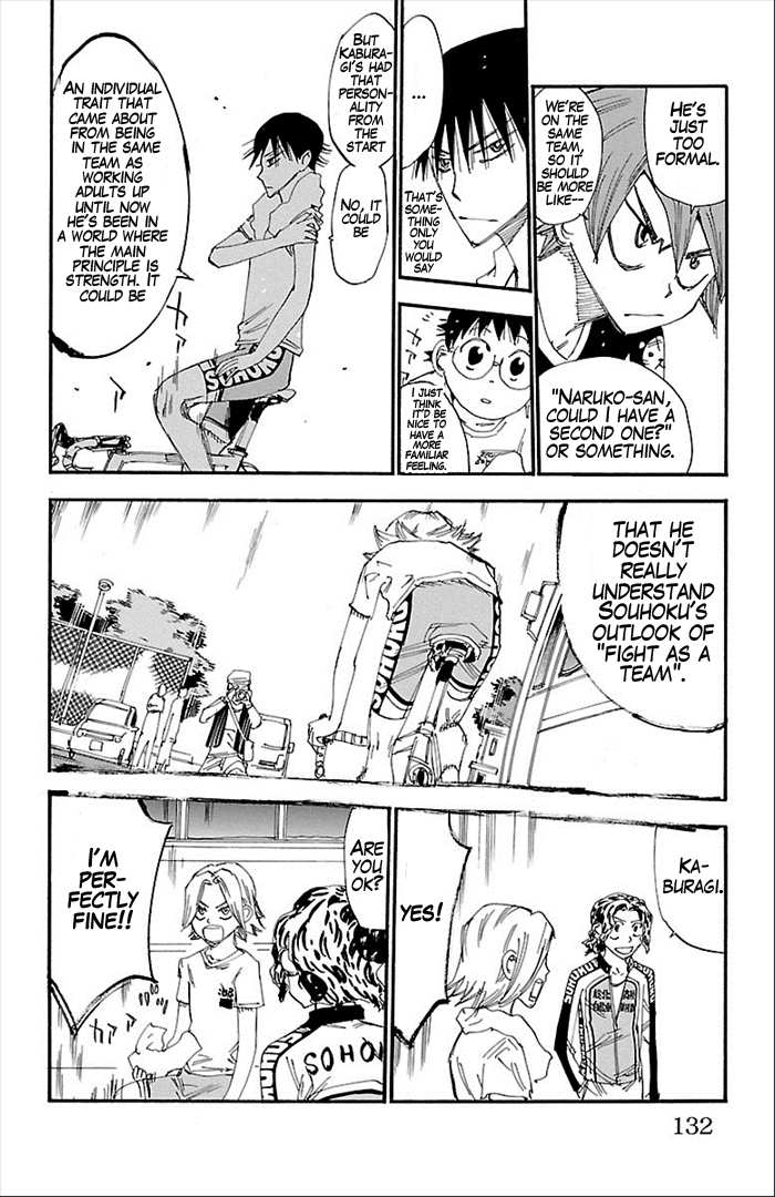 Yowamushi Pedal chapter 275 page 11