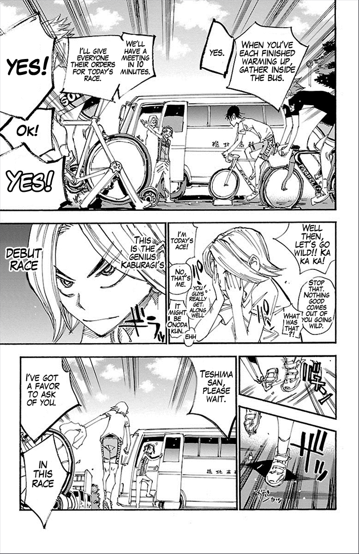 Yowamushi Pedal chapter 275 page 14