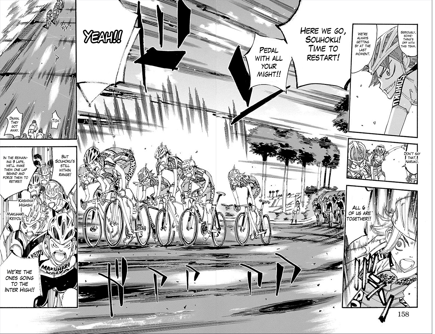 Yowamushi Pedal chapter 276 page 16