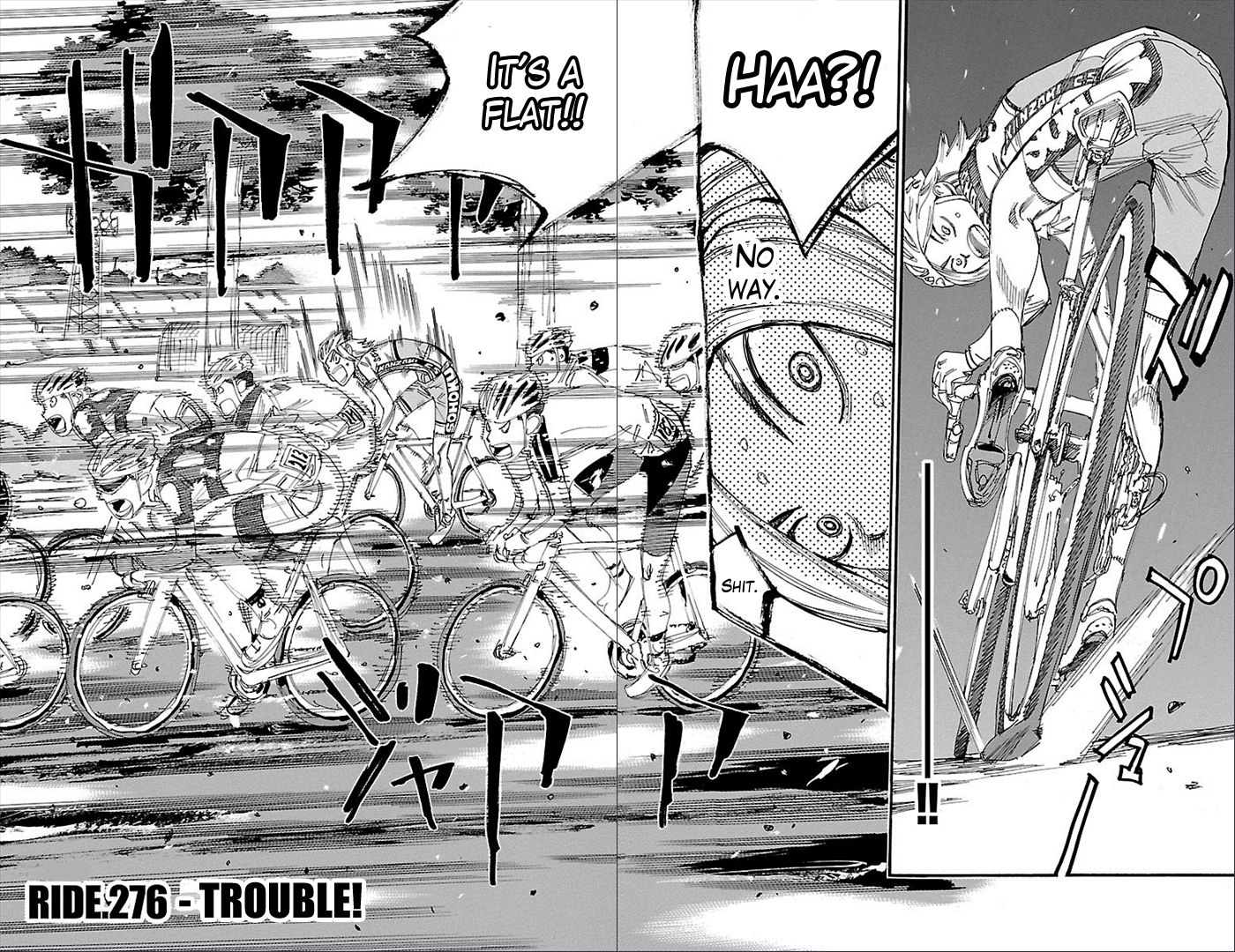 Yowamushi Pedal chapter 276 page 4