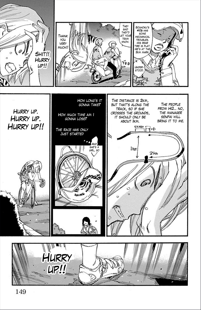 Yowamushi Pedal chapter 276 page 8