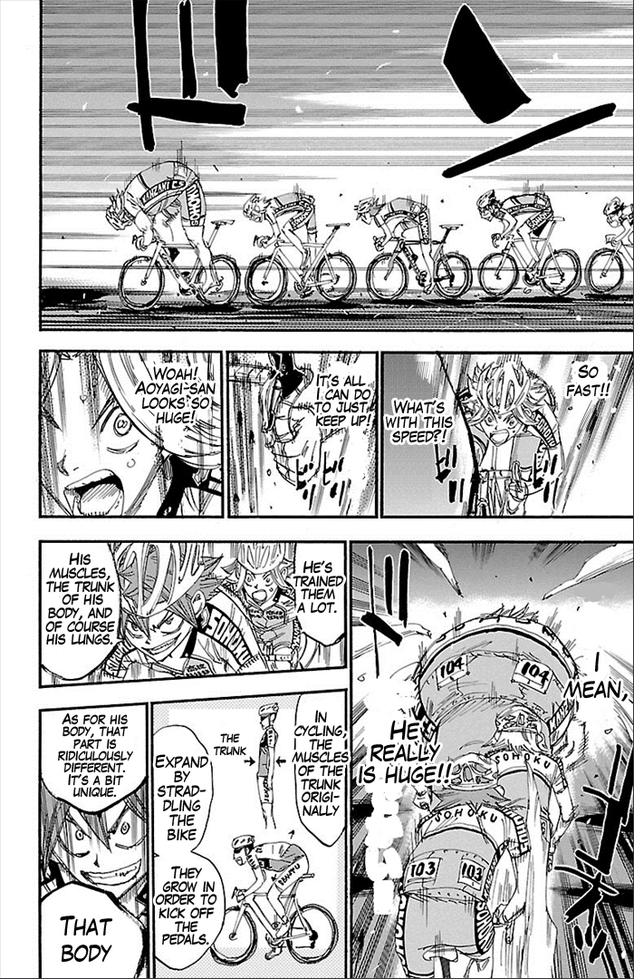 Yowamushi Pedal chapter 277 page 13