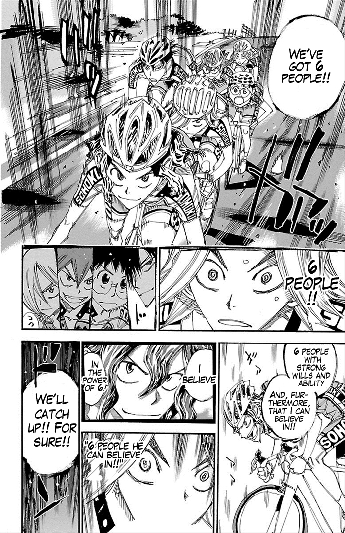 Yowamushi Pedal chapter 277 page 8