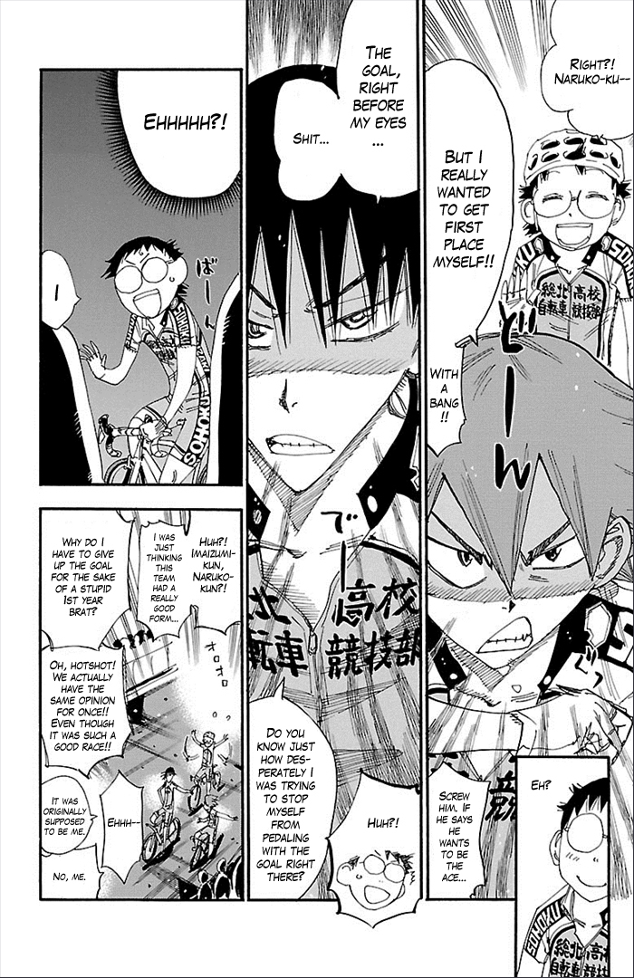 Yowamushi Pedal chapter 278 page 4