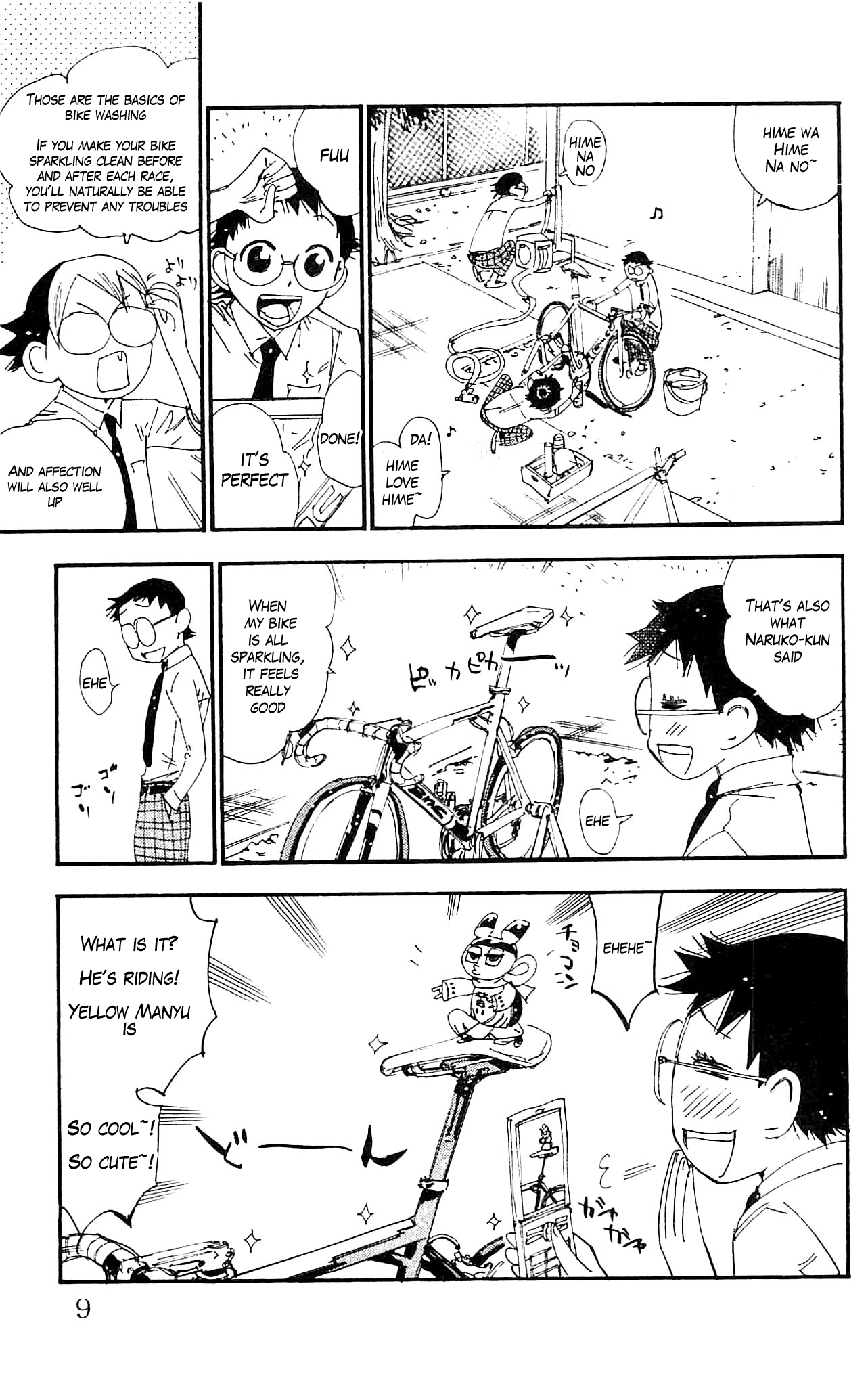 Yowamushi Pedal chapter 279 page 5