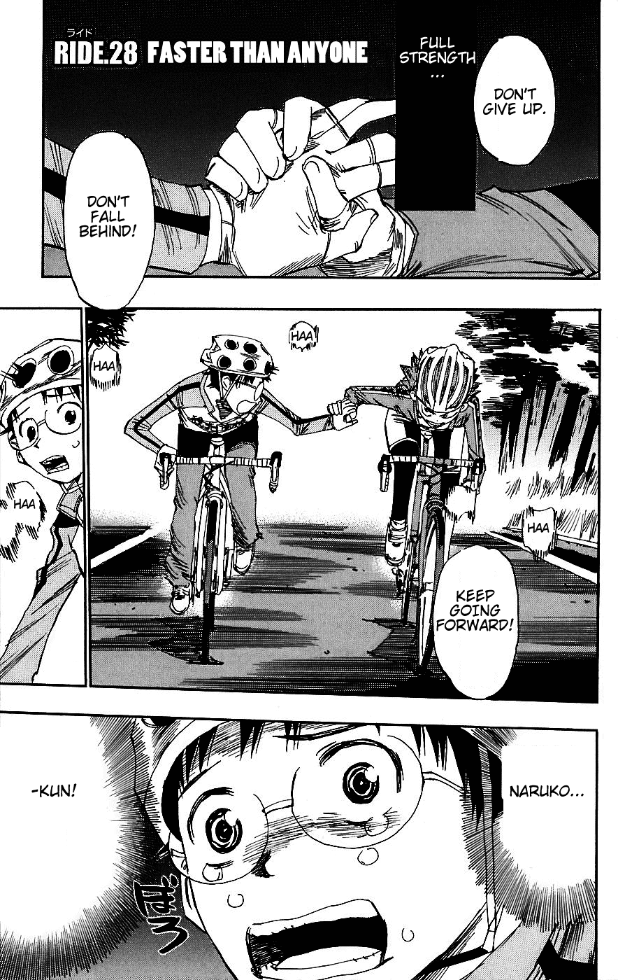 Yowamushi Pedal chapter 28 page 1